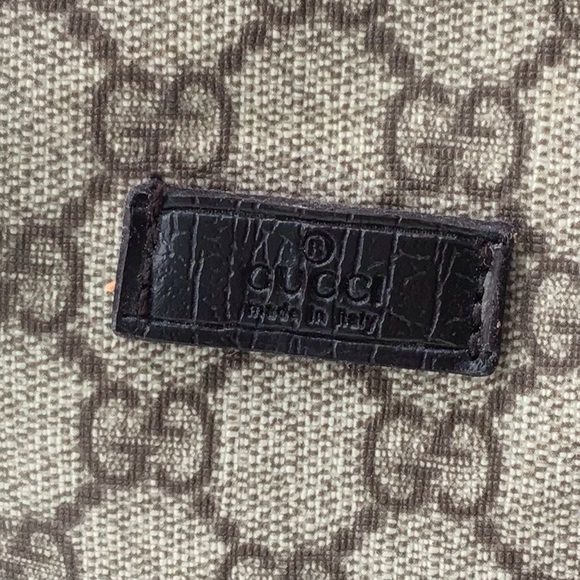 Authentic Gucci Monogram GG Plus Boston Top Zip Tote - Picture 8 of 16